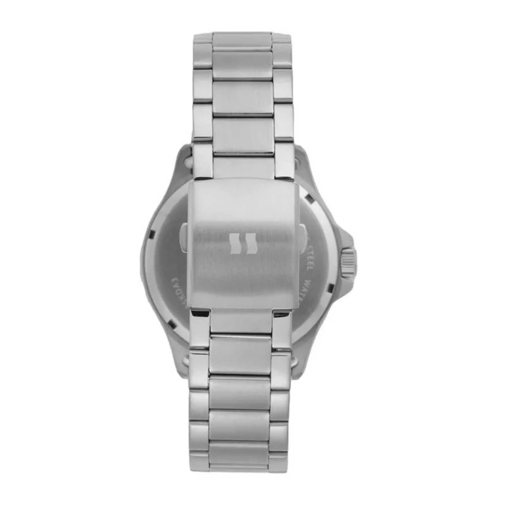 Relógio Masculino Seculus Prata Azul