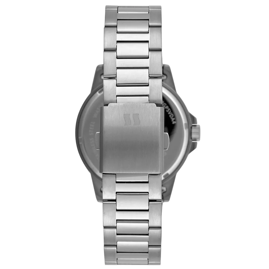 Relógio Masculino Seculus Prata Preto