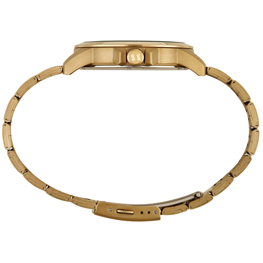 Relógio Masculino Seculus Dourado Preto