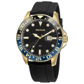 Relógio Masculino Seculus Dourado Preto