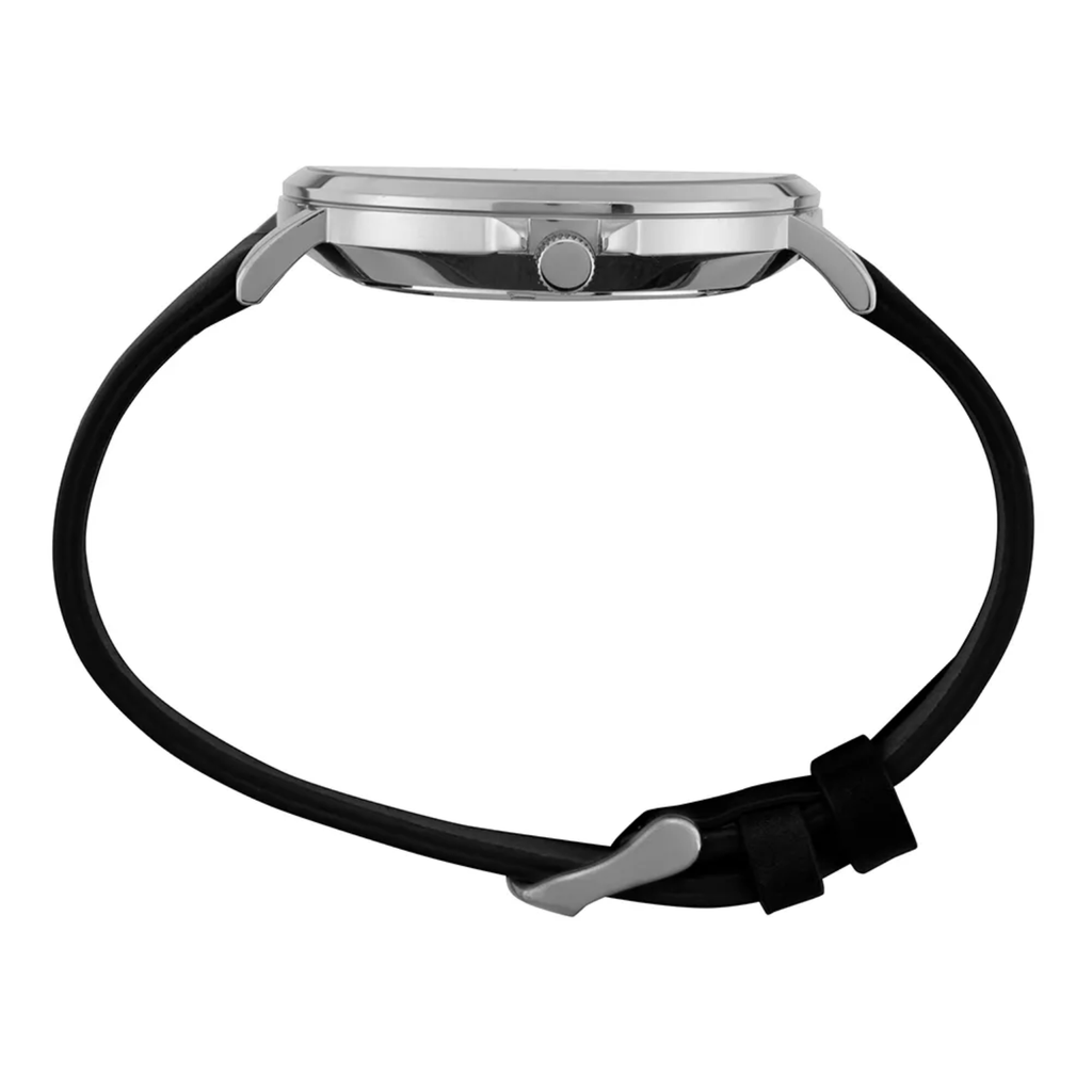 Relógio Masculino Seculus Prata Preto