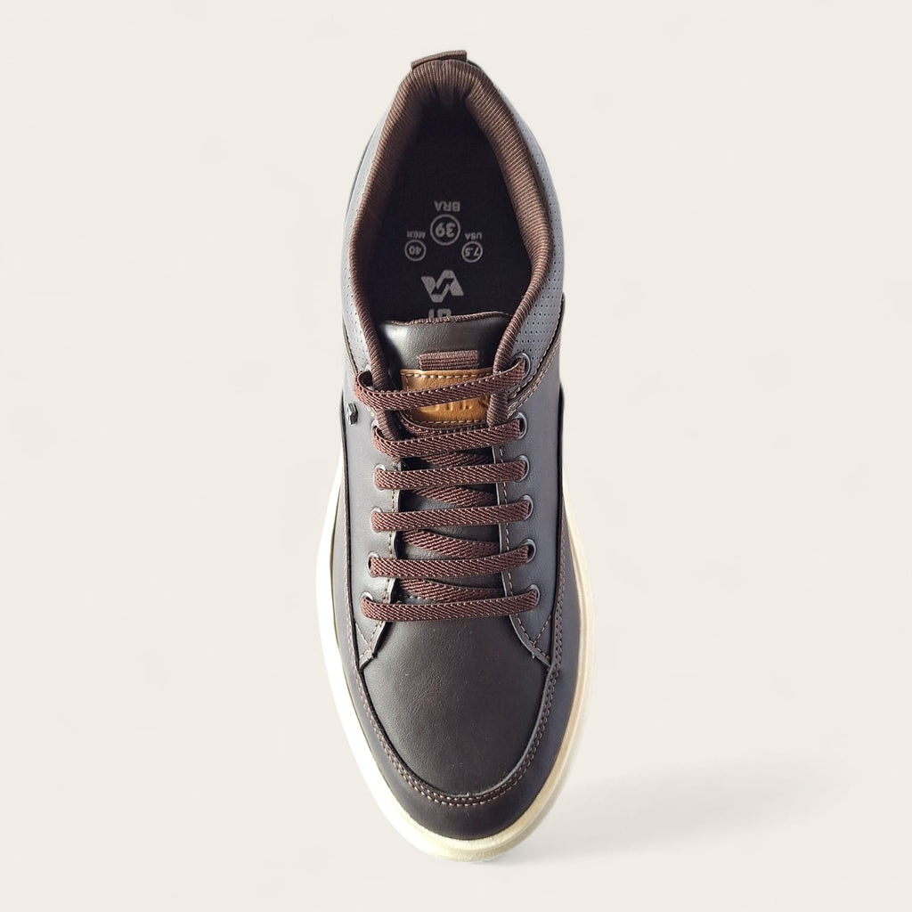 Sapatenis masculino Stir estiloso esportivo Café