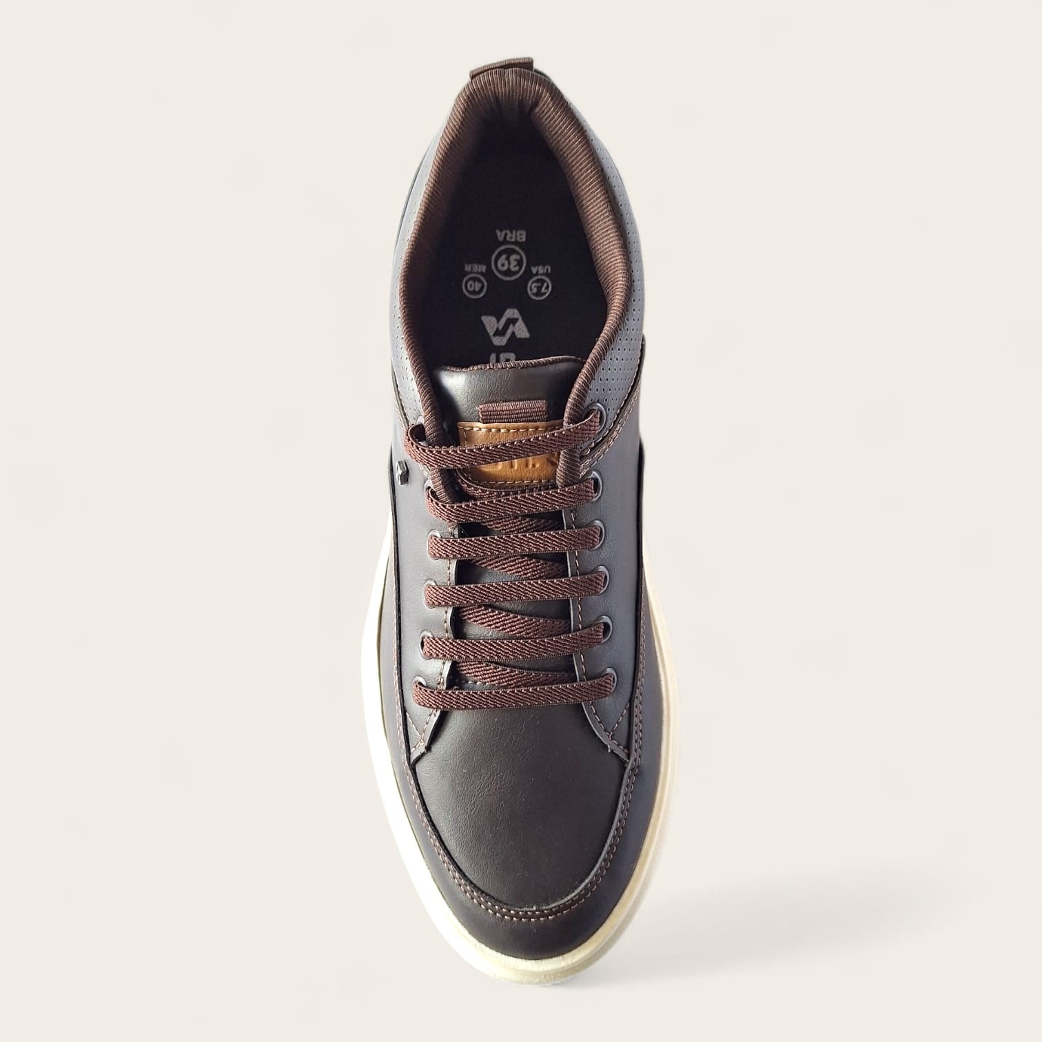 Sapatenis masculino Stir estiloso esportivo Café
