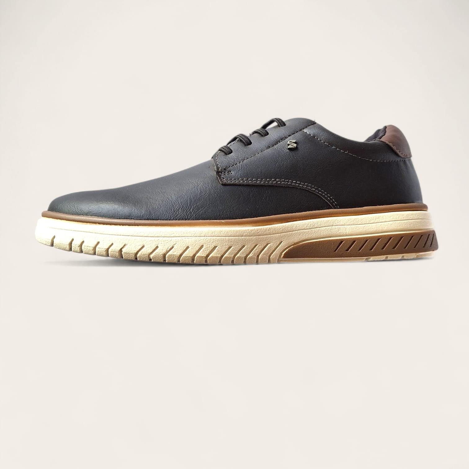 Sapatenis masculino stay esportivo preto/cafe