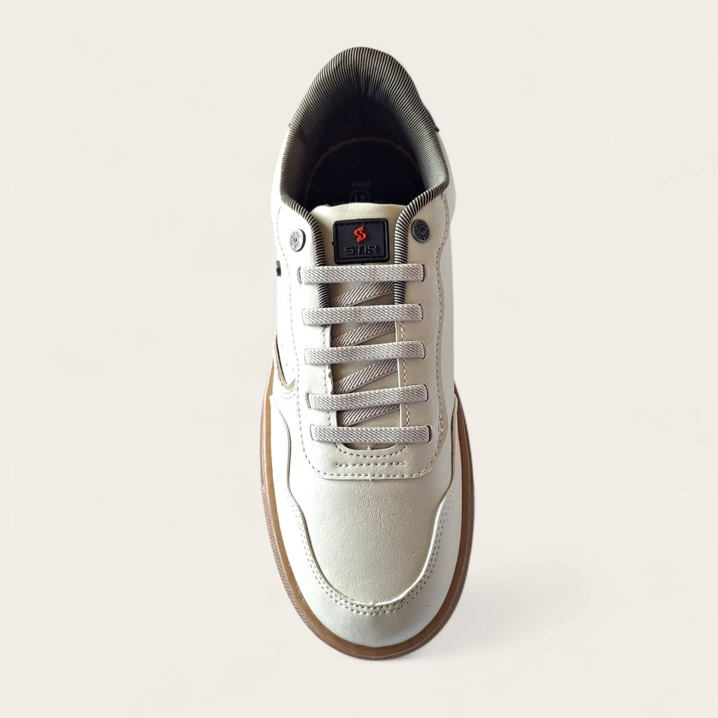 Sapatenis masculino estiloso esportivo branco/preto
