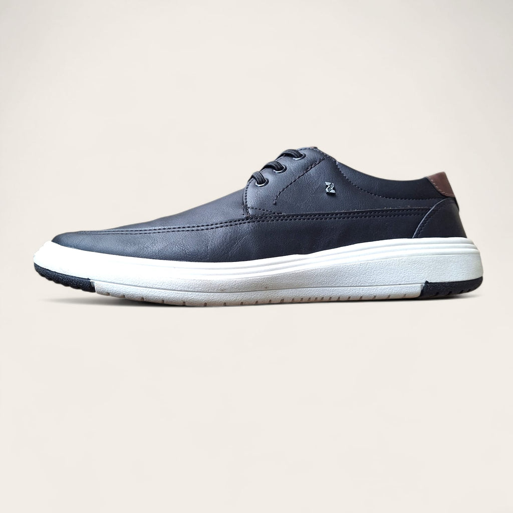 Sapatenis masculino stir esportivo preto/branco