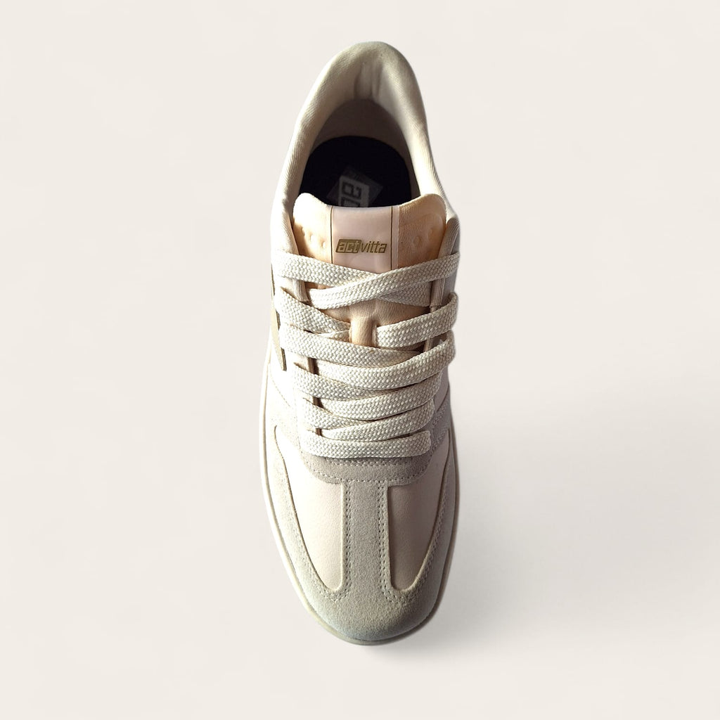 Tenis masculino esportivo academia activitta - branco/off-white