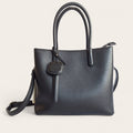 Bolsa Feminina Tote Preta – Alça de Mão e Transversal