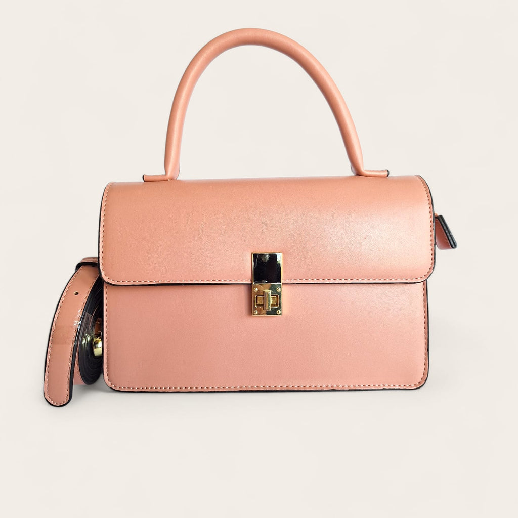 Bolsa Feminina Estruturada com Alça de Mão