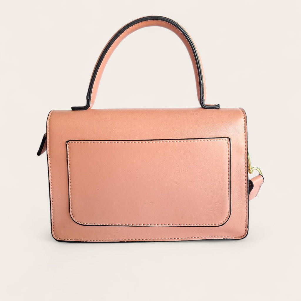 Bolsa Feminina Estruturada com Alça de Mão