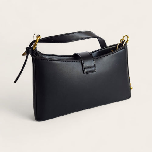 Bolsa Feminina Alça Corrente Preto