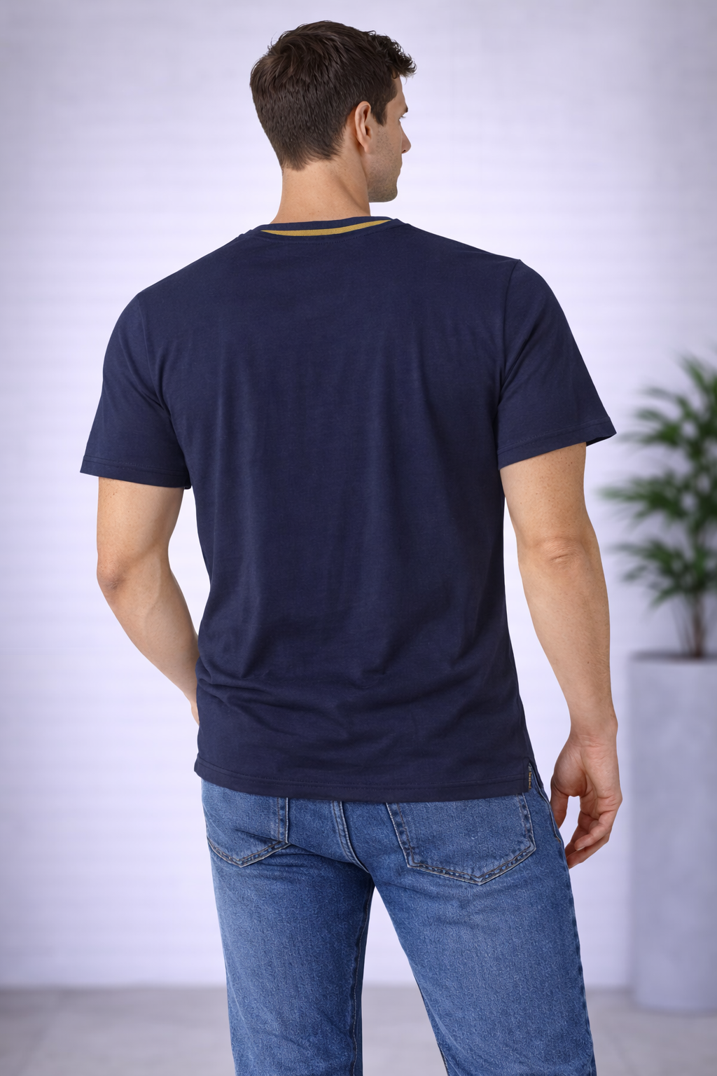 Camiseta Masculina Trotter Marinho TAM: P