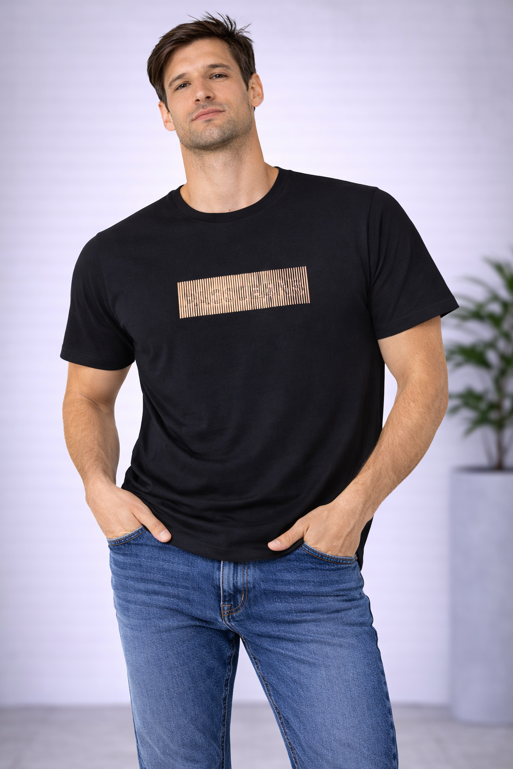 Camiseta Masculina Paco Preta TAM: P