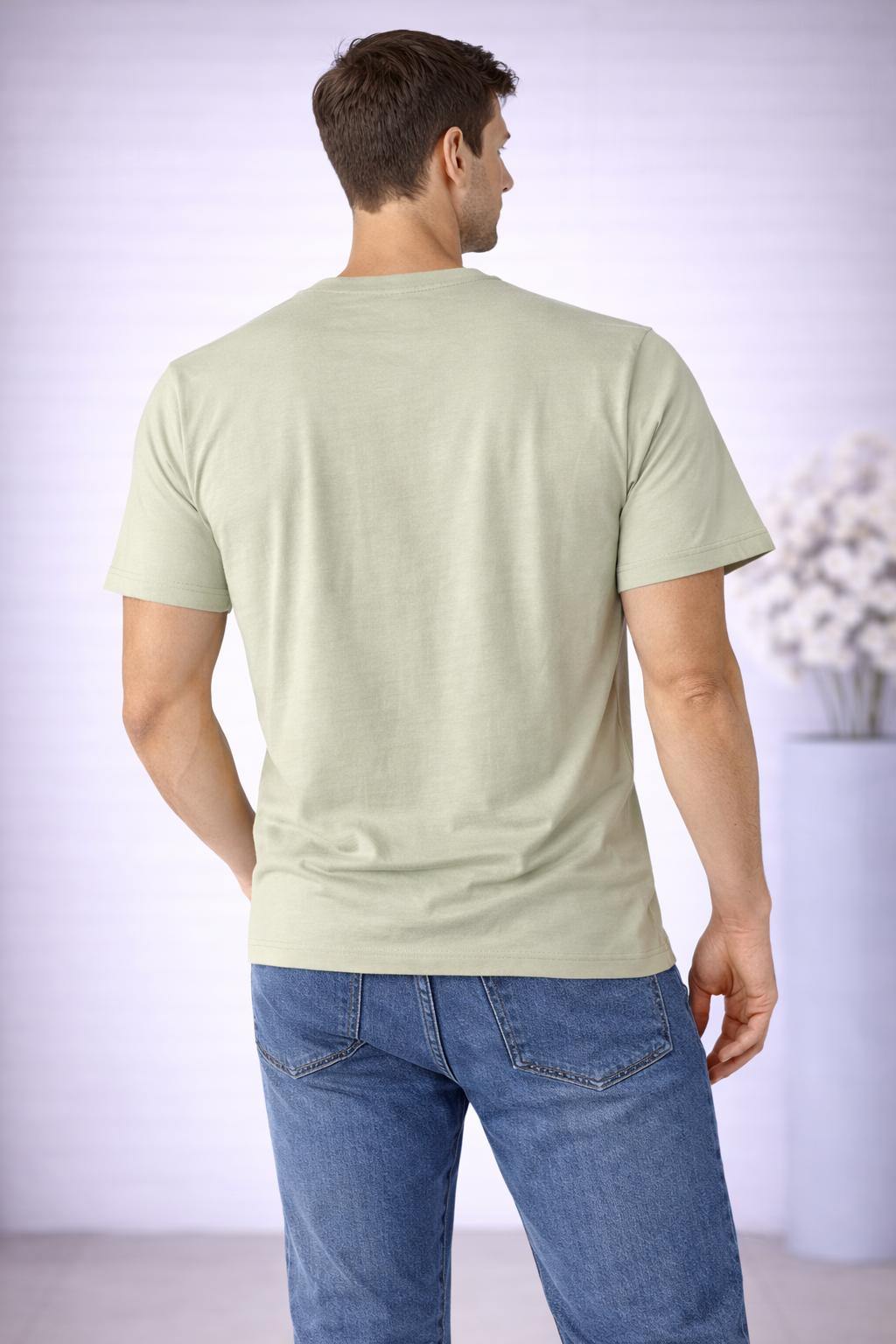 Camiseta Masculina Paco Verde Claro TAM: P
