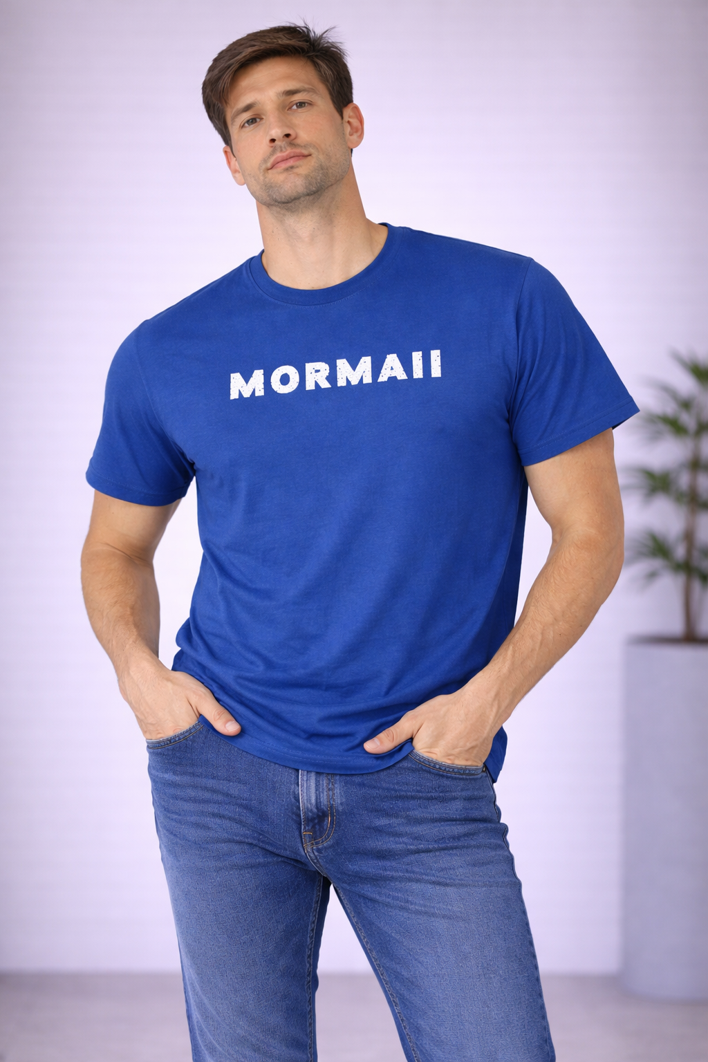 Camiseta Masculina Mormaii Azul TAM: M