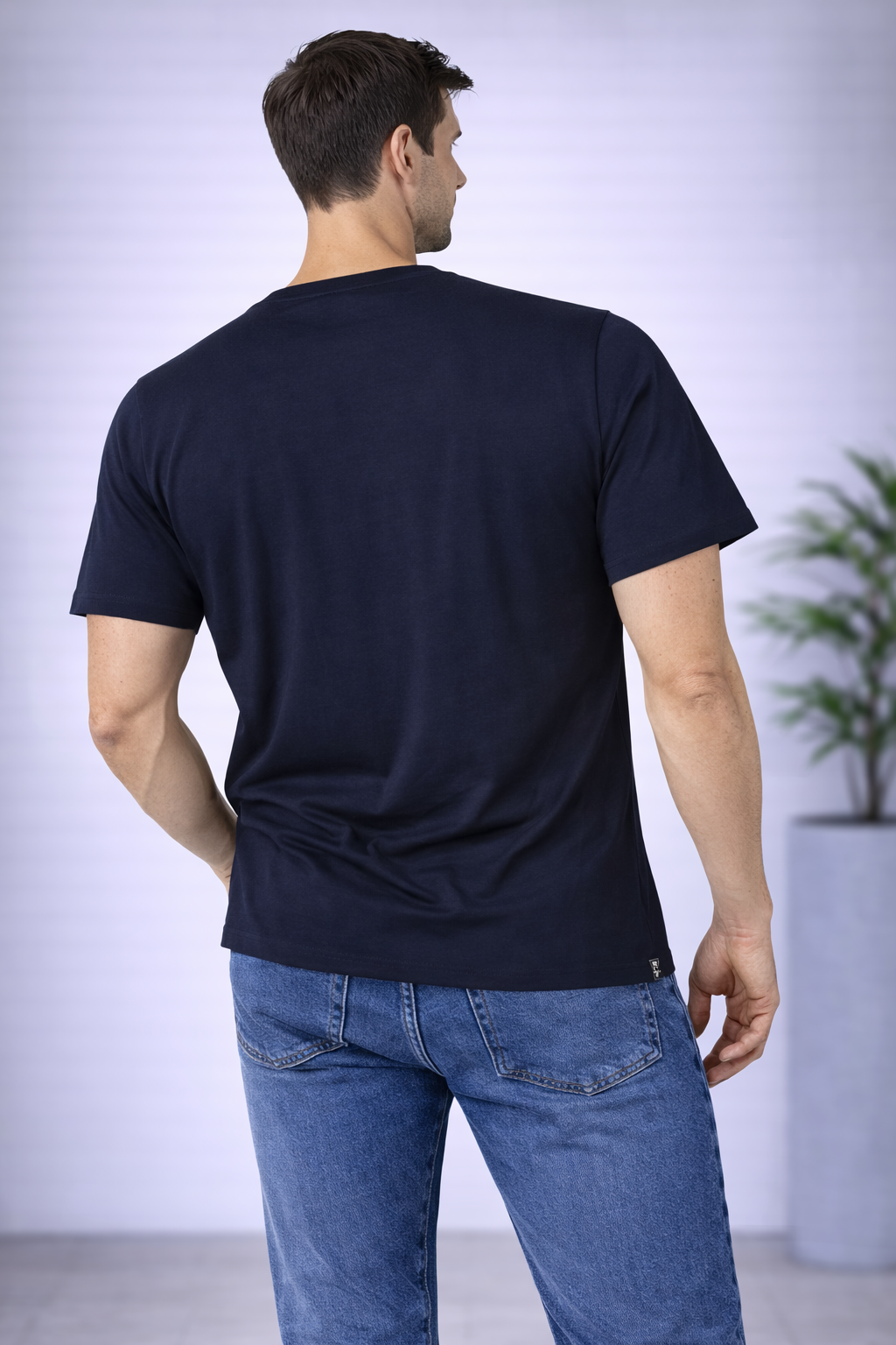 Camiseta Masculina Paco Jeans Marinho TAM: P