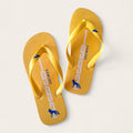 Sandalia masculina acostamento - amarela/logo
