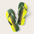 Sandalia masculina acostamento - VERDE/AMARELO