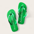 Sandalia masculina acostamento - Verde/logo
