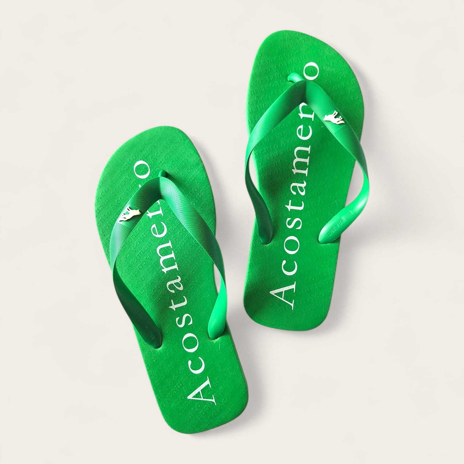 Sandalia masculina acostamento - Verde/logo