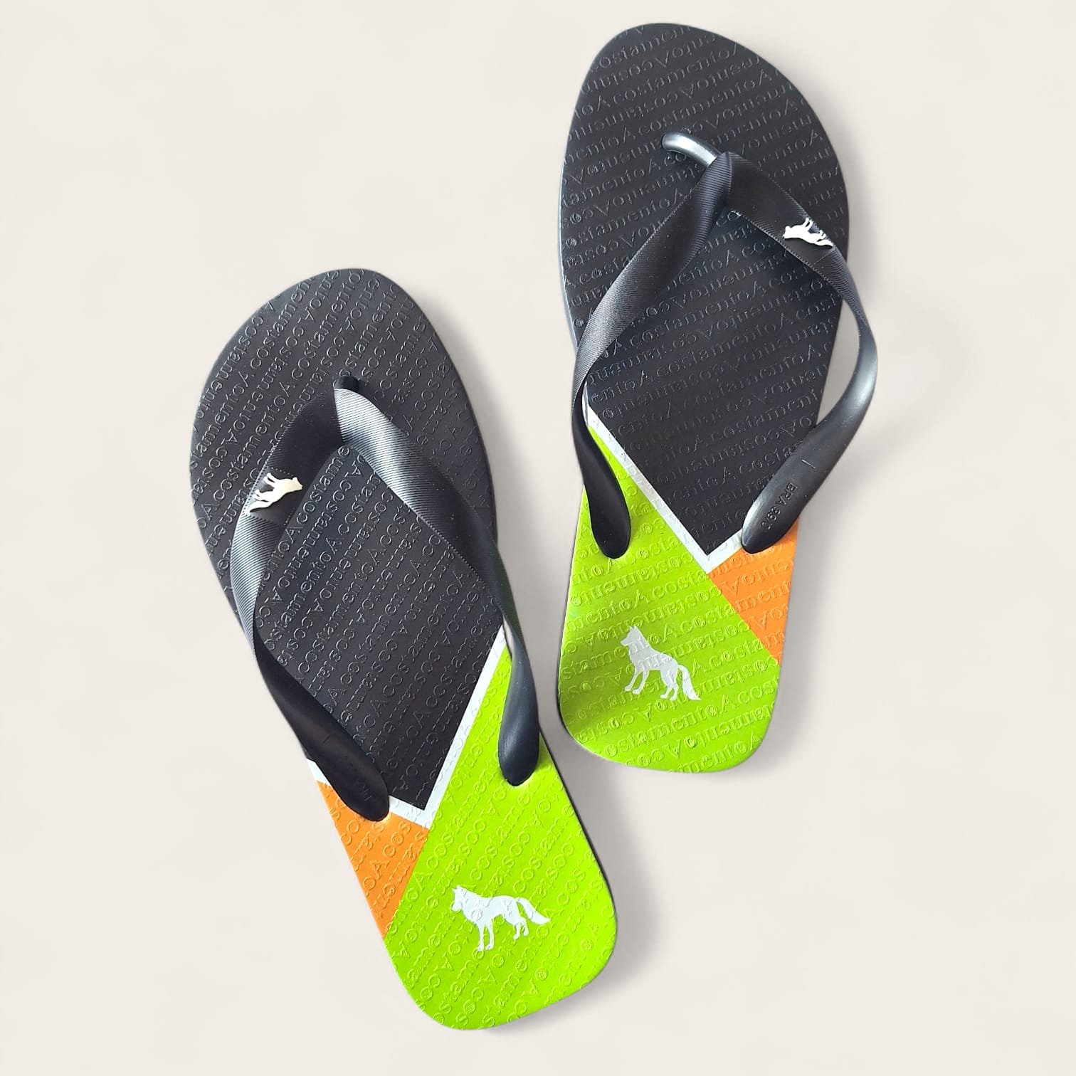 Sandalia masculina acostamento - preta/verde