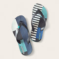 Sandalia masculina kenner - ABSTRATO AZUL
