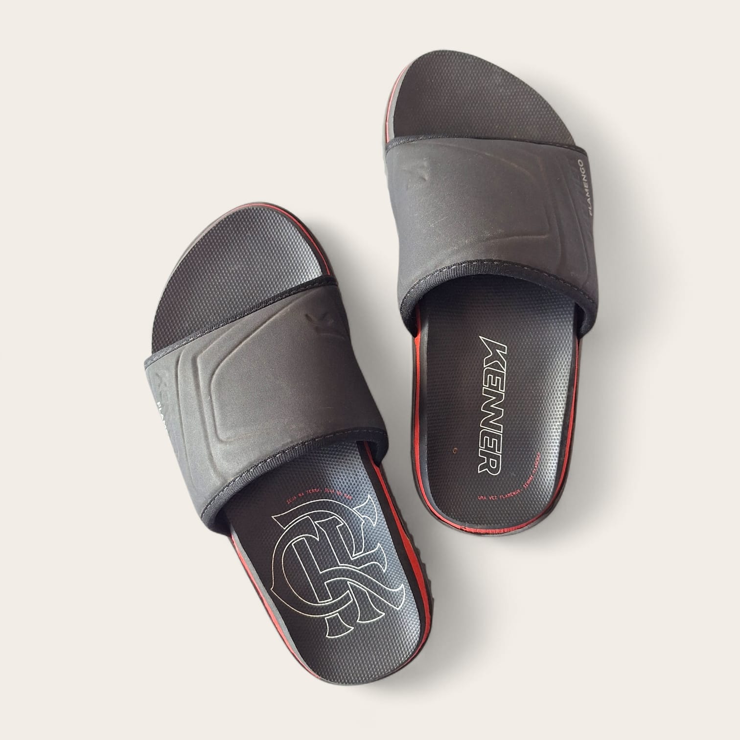 Sandalia masculina kenner - FLAMENGO FECHADA
