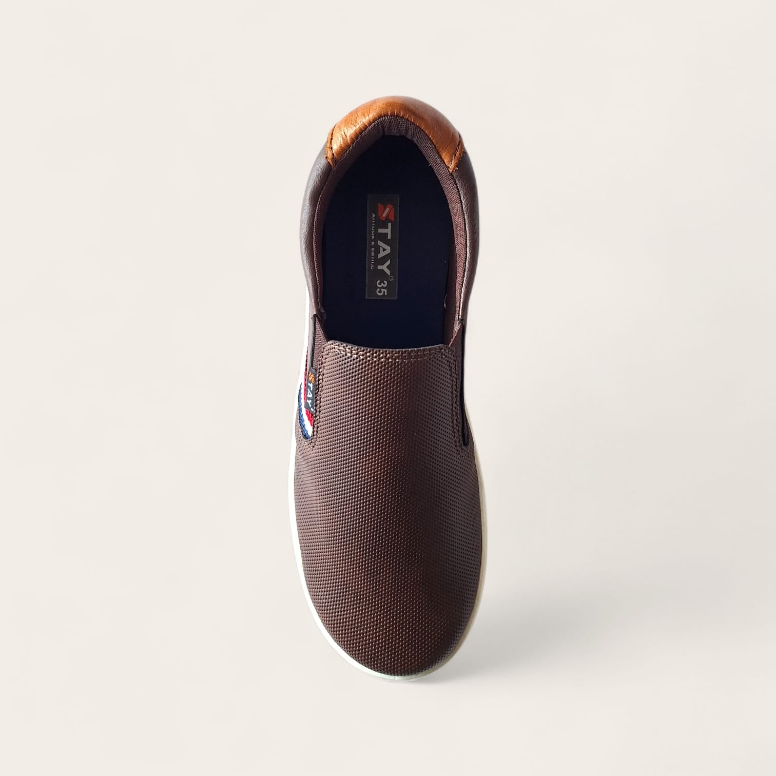 Sapatenis infantil stay - slim/marrom