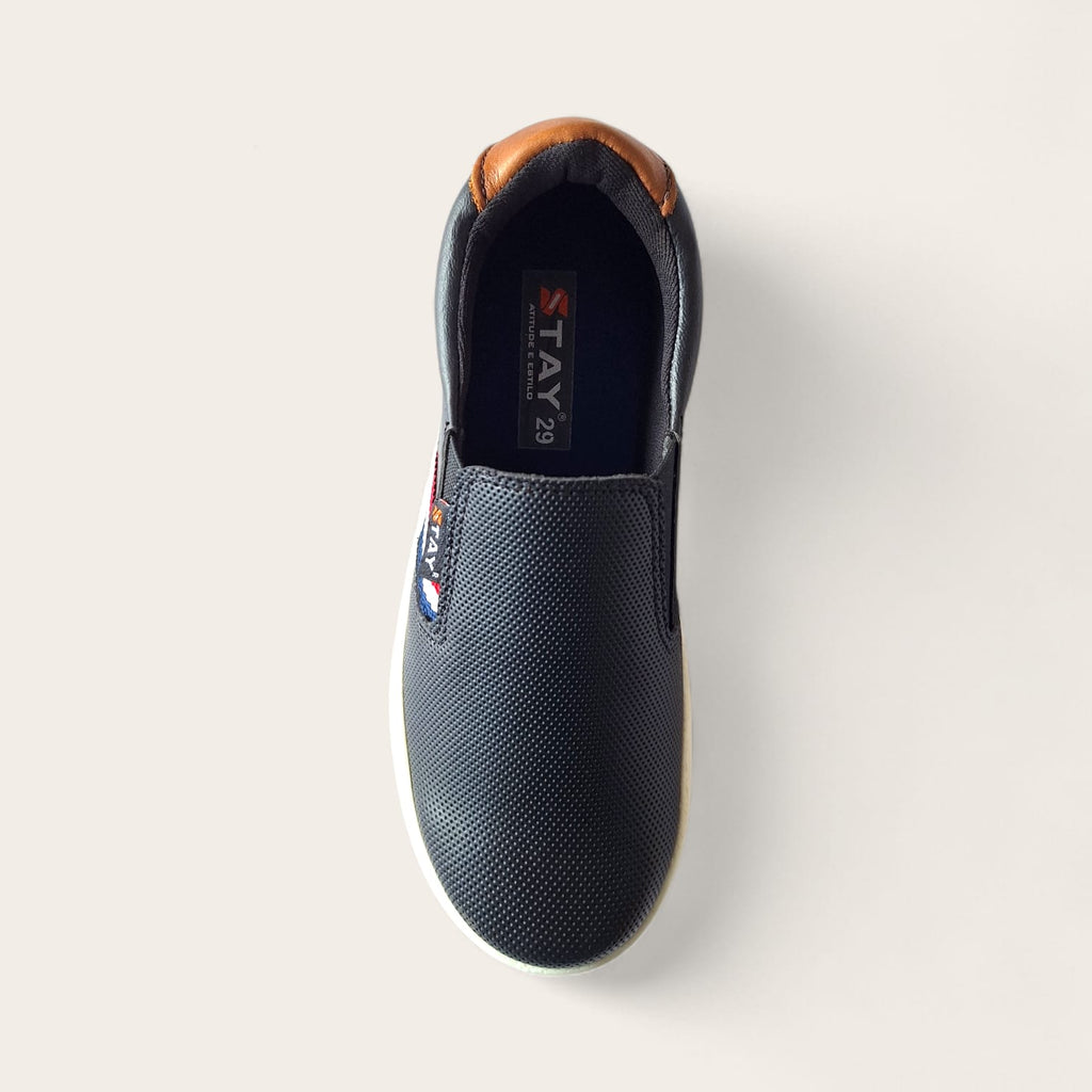 Sapatenis infantil stay - slim/preto