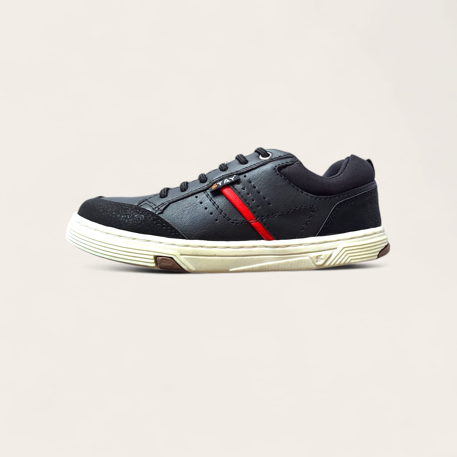 Sapatenis infantil stay - TRAD/PRETO