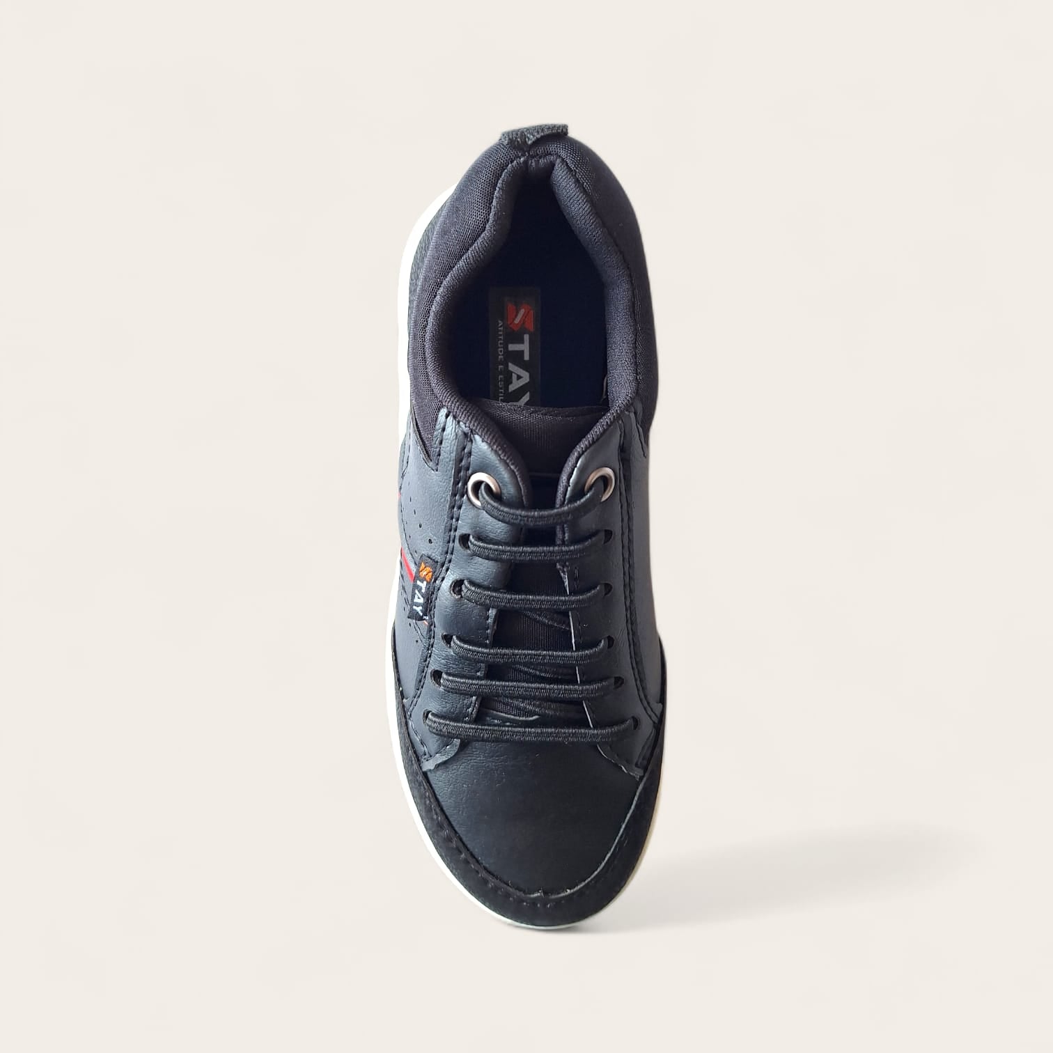 Sapatenis infantil stay - TRAD/PRETO