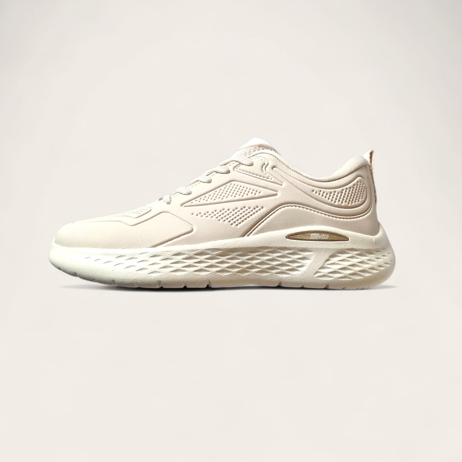 Tenis feminino esportivo activitta - yeez/off-white